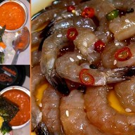 มันกุ้ง/อ่องปู ข้าวมันปูม้า.. กุ้งดอง-แซลมอนดองซีอิ๊ว🇰🇷  อ่องมันกุ้งอีหมวย (อ่อนนุช)