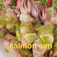 แซลม่อนซัง(เผาหัวมันซีฟู้ด)