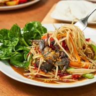 เมนูของร้าน ตำแหลกไทเลย