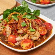 เมนูของร้าน ตำแหลกไทเลย