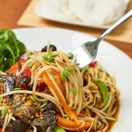 เมนูของร้าน ตำแหลกไทเลย