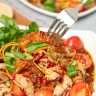 เมนูของร้าน ตำแหลกไทเลย