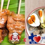 หมูปิ้งสูตรโบราณ & โจ๊กหมู ชูใจ - ถนนประชาสงเคราะห์
