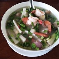 เมนูของร้าน ครัวในสวน อ่างเก็บน้ำบางพระ