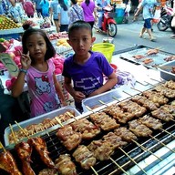 หมูปิ้งช้อนทอง ตลาดครุใน