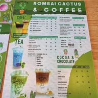 เมนู Romsai Cactus & Coffee