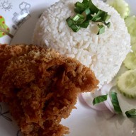 (ข้าวยำไก่แซ่บ)Chicken Rike Spicy Chicken Rike Spicy