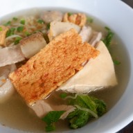 เมนูของร้าน เว้งกาแฟ 2498 ก๋วยเตี๋ยวแคระ