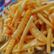 กะเพราหม่าล่า&เฟรนฟรายส์