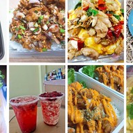นมใหญ่ มิตรอุดม 🎉 ข้าวไก่เทอริยากิ ไข่ข้น ชาไทย เฟรนฟายชีส ขนมปังเนยนม