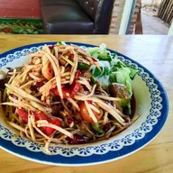 ตำนัวติดปาก สูตรเชียงคาน @5แยกวัชรพล เส้นบีบสดทุกเมนู ก๋อ สาขา1