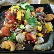 ตำนัวติดปาก สูตรเชียงคาน @5แยกวัชรพล เส้นบีบสดทุกเมนู ก๋อ สาขา1