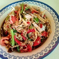 ตำนัวติดปาก สูตรเชียงคาน @5แยกวัชรพล เส้นบีบสดทุกเมนู ก๋อ สาขา1