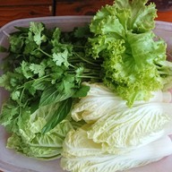 เมนูของร้าน กวี เมี่ยงปลาเผา