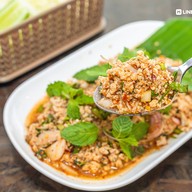 เมนูของร้าน ส้มตำนัวร์จ๊าด (ตึกก่อนถึงแยกกวงฮั้ว) ระยอง