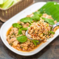เมนูของร้าน ส้มตำนัวร์จ๊าด (ตึกก่อนถึงแยกกวงฮั้ว) ระยอง