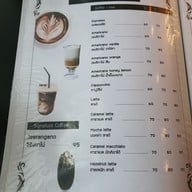 เมนู the jeerang art cafe'