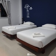 Blue bed rest&fun