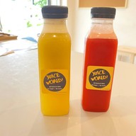 เมนูของร้าน Juice World! น้ำผักผลไม้สกัดเพื่อสุขภาพ