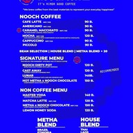 เมนู Nooch coffee