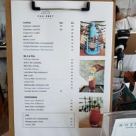เมนู For-Rest Coffee & Eatery