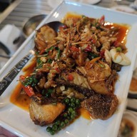 เมนูของร้าน กุ้งเป็น