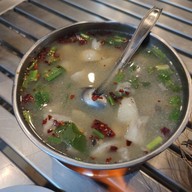 เมนูของร้าน กุ้งเป็น