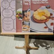 เมนู Divana Signature Cafe centralwOrld