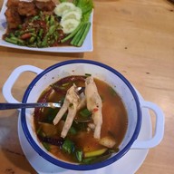 เมนูของร้าน แล้วแต่เผานั่งเล่น