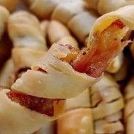 เกี๊ยวปูอัดหมูเด้ง ของทอด สันติธรรม