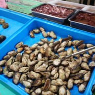 เมนูของร้าน ริมเลหมูกระทะ แหลมท้าวเทวา ศรีราชา