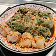 เมนูของร้าน ขนมกุยช่ายป้าสัก