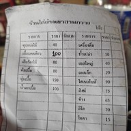 เมนู ไก่ย่างเขาสวนกวาง บายพาส ราชบุรี