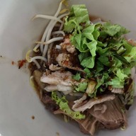 เมนูของร้าน ก๋วยเตี๋ยวหมูตุ๋นนายเป็ด