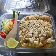 ข้าวหมูแดงหมูกรอบ นายพล อาคารนิรมิต เขาสามยอด ลพบุรี