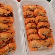แซ่บจ๊วด กุ้งเผา ตลาดดอนกลาง