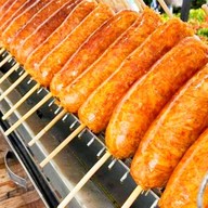 ใส้กรอกยักษ์  วุ้นเส้น หมู เปรี้ยว ปากซอยหมู่บ้านการเคหะแห่งชาติ