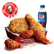 เมนูของร้าน KFC Tesco Lotus ด่านขุนทด