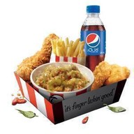 เมนูของร้าน KFC โลตัส โชคชัย