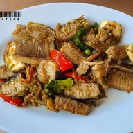 เมนูของร้าน ร้านป้อมกินแล้วรวย -