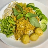 ขนมจีนน้ำยาใต้แกงใต้นครศรี - สาทร นราธิวาสราชนครินทร์6