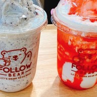 นมหมีน้ำผึ้งปั่นBear honey