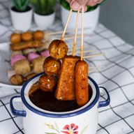 (น้ำท่วมเปิดปีหน้า) ลูกชิ้นปิ้งและหม่าล่า Byบ้านแม่คอฟฟี่ (ฮาลาล)