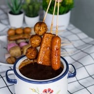 (น้ำท่วมเปิดปีหน้า) ลูกชิ้นปิ้งและหม่าล่า Byบ้านแม่คอฟฟี่ (ฮาลาล)