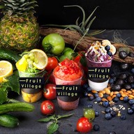 น้ำผลไม้สมูทตี้โยเกิร์ตปั่น & COFFEE TEA (FRUIT VILLAGE ฟรุตวิลเลจ ) หน้าเซเว่น s.1 โรงพยาบาลลานนา