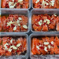 เฮงเฮียเฮีย แซลมอนดองซีอิ้วเกาหลี พิซซ่าญี่ปุ่น ข้าวหน้าหมูทอด สาขา2 โคกหม้อ แซ่บซี๊ด