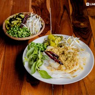 เมนูของร้าน ขนมจีนน้ำยาปลาช่อนนาป้าแก้ว