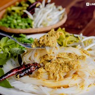 เมนูของร้าน ขนมจีนน้ำยาปลาช่อนนาป้าแก้ว