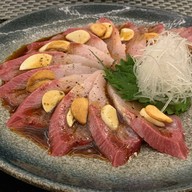 Raw Hamachi with Carpaccio 