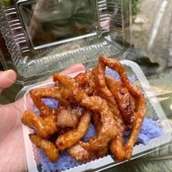 หมูทอดหม้อข้าวเหนียว3สี